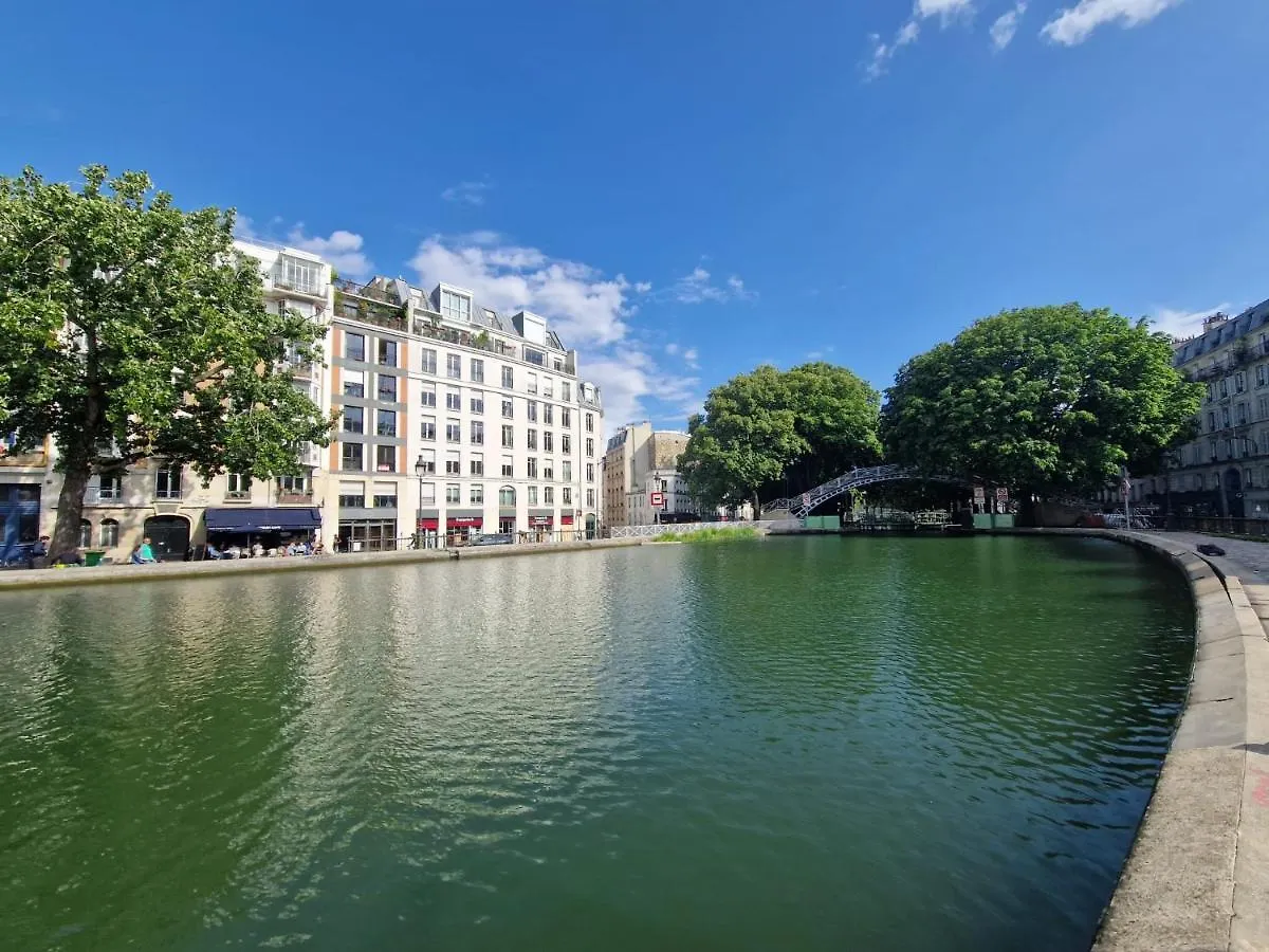 Art Deco Loft - 2Br And 2Ba Near Canal Saint Martin Paris 0*,
