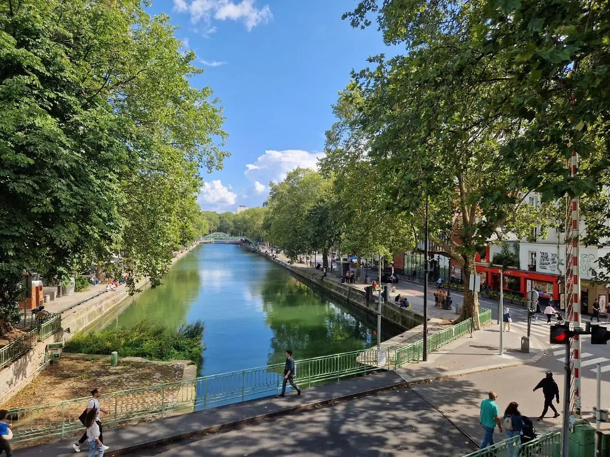 Art Deco Loft - 2Br And 2Ba Near Canal Saint Martin Paris Apartment